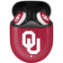 University of Oklahoma Sooners Cracked Google Pixel Buds Skin